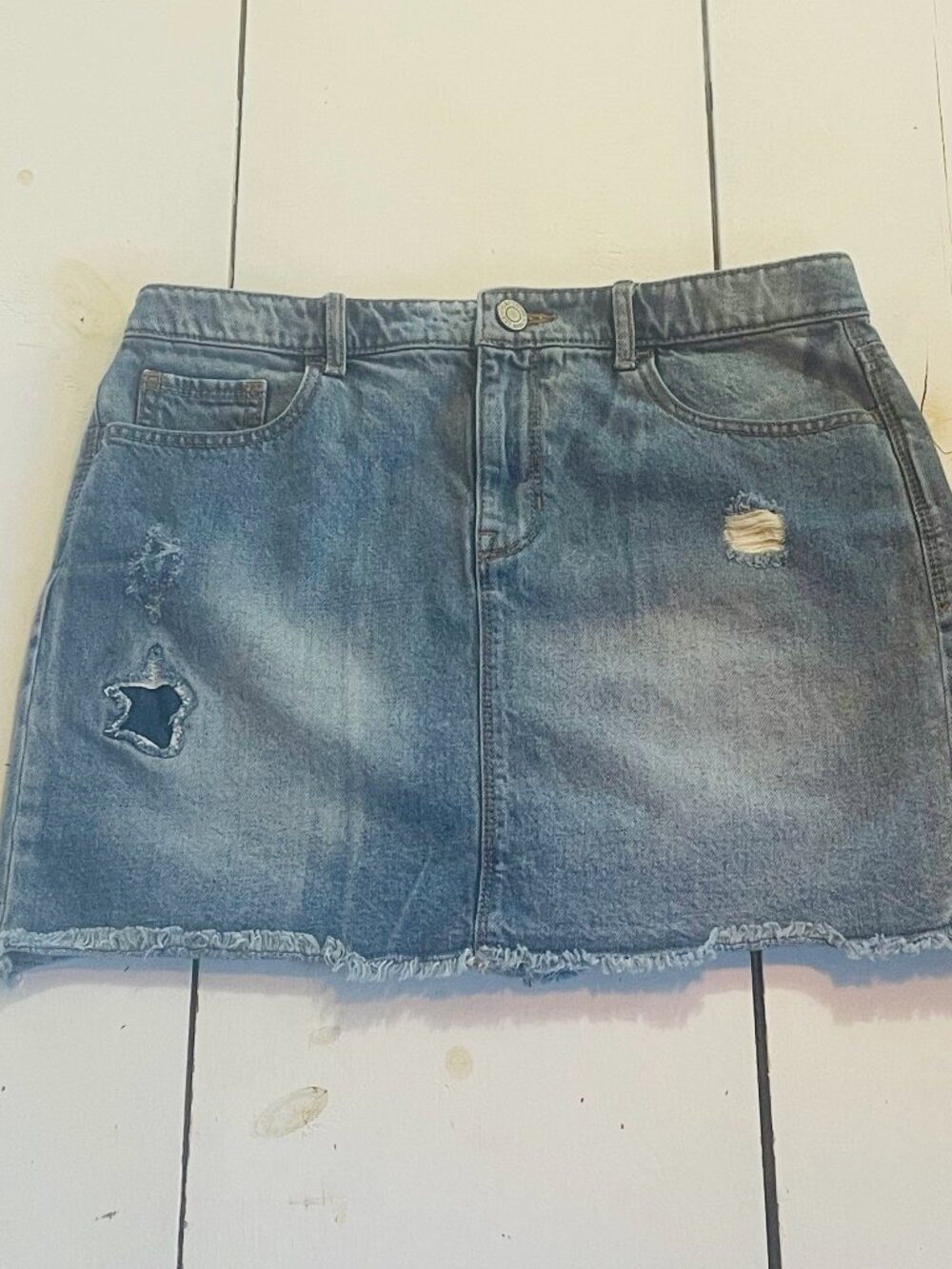 Gap Denim Miniskirt Size 14